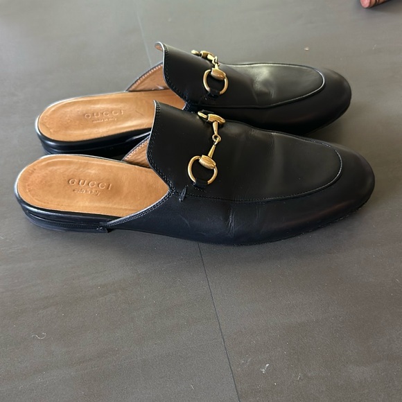 Gucci Princetown Leather Slippers size 37 - Picture 4 of 6